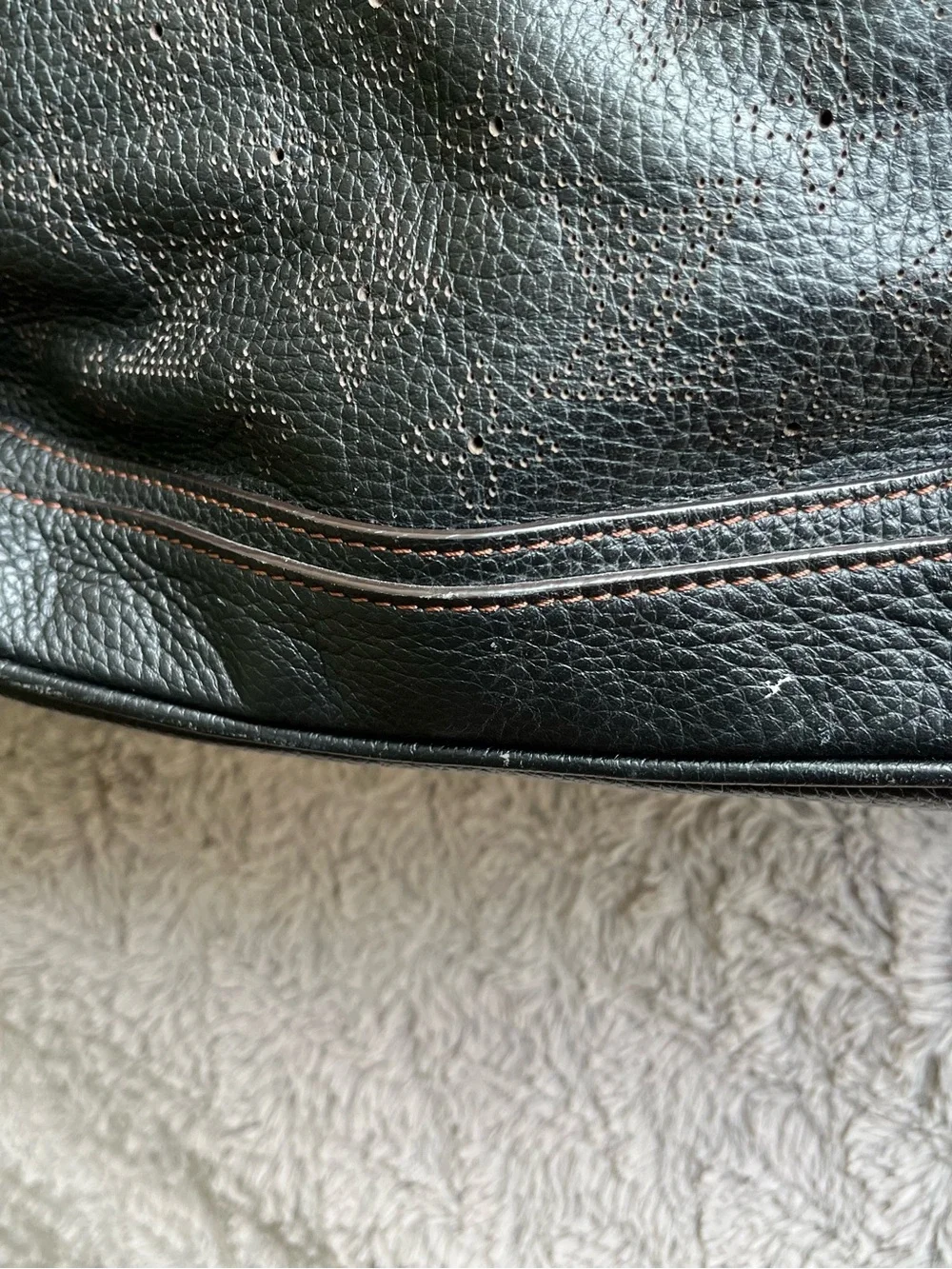 Louis Vuitton Monogram Mahina Stellar PM satchel